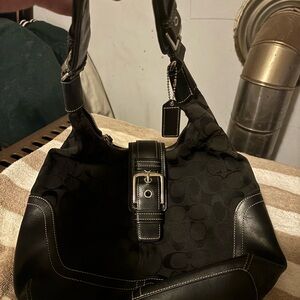 Coach black purse